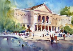 Art Institute Watercolor Painting