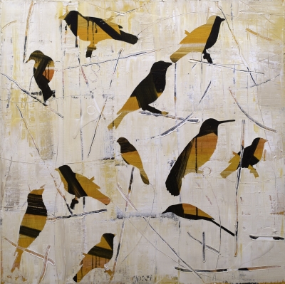 birds fine art painting